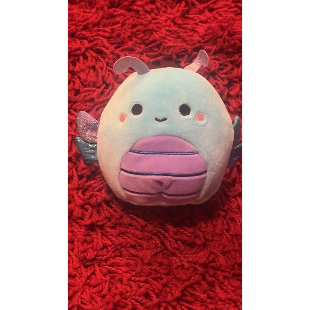 Squishmallows 5" Blue Glitter Insect — No Hang Tag
